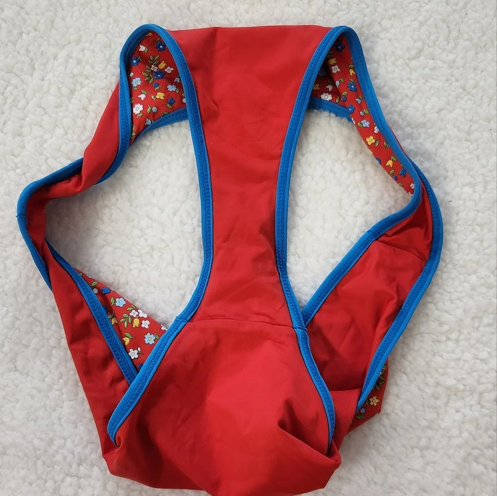 New!Frankie's Bikinis Dove‎ Floral Bikinis Bottoms